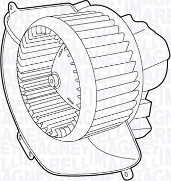 Magneti Marelli 069422459010 - Sisätilapuhallin inparts.fi