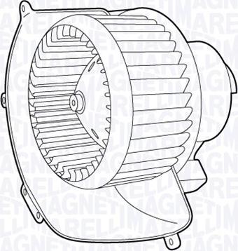 Magneti Marelli 069422466010 - Sisätilapuhallin inparts.fi