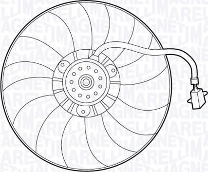 Magneti Marelli 069422476010 - Tuuletin, moottorin jäähdytys inparts.fi