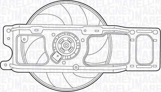 Magneti Marelli 069422538010 - Tuuletin, moottorin jäähdytys inparts.fi
