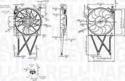 Magneti Marelli 069422862010 - Tuuletin, moottorin jäähdytys inparts.fi