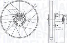 Magneti Marelli 069422885010 - Tuuletin, moottorin jäähdytys inparts.fi