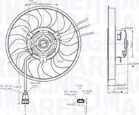 Magneti Marelli 069422888010 - Tuuletin, moottorin jäähdytys inparts.fi