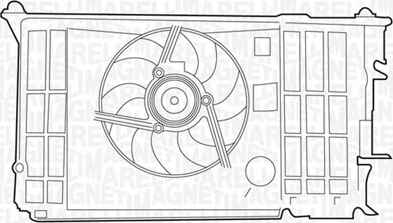 Magneti Marelli 069422373010 - Tuuletin, moottorin jäähdytys inparts.fi