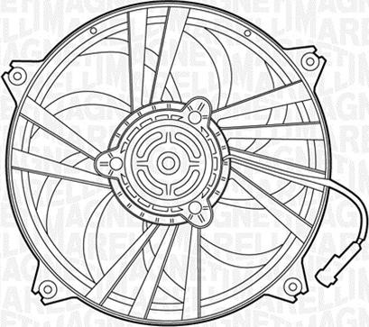 Magneti Marelli 069422291010 - Tuuletin, moottorin jäähdytys inparts.fi