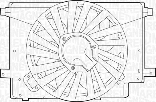 Magneti Marelli 069422242010 - Tuuletin, moottorin jäähdytys inparts.fi