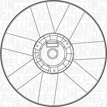 Magneti Marelli 069422260010 - Tuuletin, moottorin jäähdytys inparts.fi