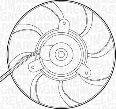 Magneti Marelli 069422262010 - Tuuletin, moottorin jäähdytys inparts.fi