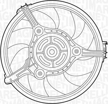 Magneti Marelli 069422267010 - Tuuletin, moottorin jäähdytys inparts.fi