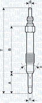 Magneti Marelli 060900760606 - Hehkutulppa inparts.fi