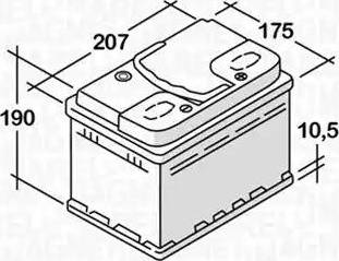 Magneti Marelli 068045036010 - Käynnistysakku inparts.fi