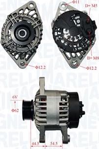 Magneti Marelli 063321836010 - Laturi inparts.fi