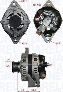 Magneti Marelli 063735679010 - Laturi inparts.fi