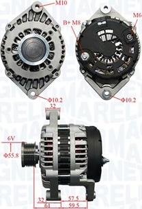 Magneti Marelli 063735380010 - Laturi inparts.fi