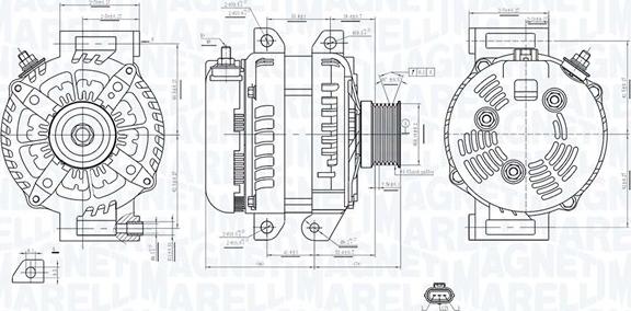 Magneti Marelli 063735749010 - Laturi inparts.fi