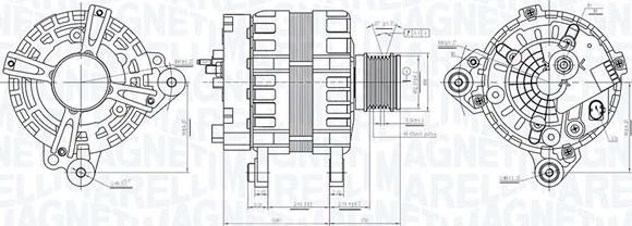 Magneti Marelli 063736193010 - Laturi inparts.fi