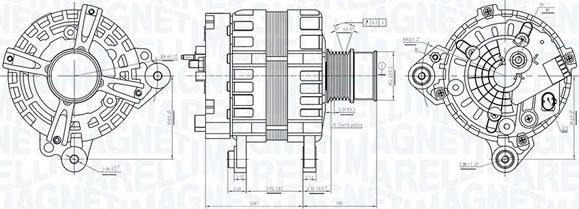 Magneti Marelli 063736298010 - Laturi inparts.fi