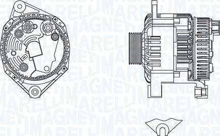 Magneti Marelli 063730638010 - Laturi inparts.fi