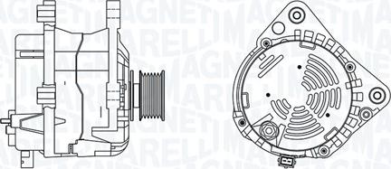 Magneti Marelli 063730827010 - Laturi inparts.fi