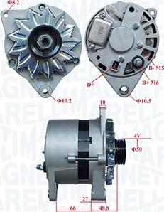 Magneti Marelli 063731455010 - Laturi inparts.fi