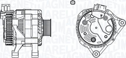 Magneti Marelli 063731589010 - Laturi inparts.fi