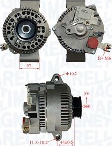 Magneti Marelli 063731034010 - Laturi inparts.fi