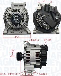 Magneti Marelli 063731875010 - Laturi inparts.fi