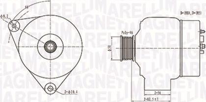 Magneti Marelli 063731301010 - Laturi inparts.fi