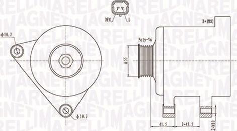 Magneti Marelli 063731741010 - Laturi inparts.fi