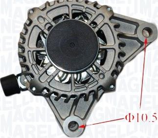 Magneti Marelli 063731777010 - Laturi inparts.fi