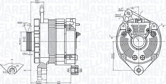 Magneti Marelli 063733685010 - Laturi inparts.fi