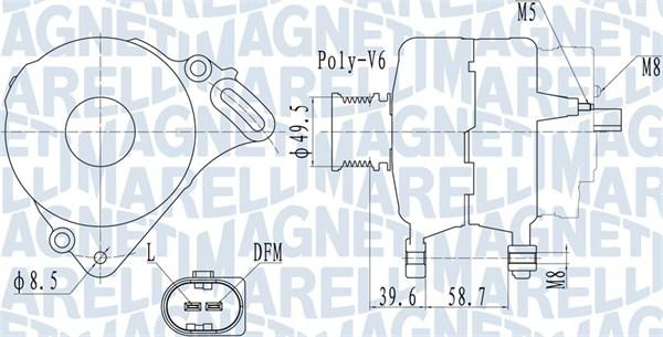 Magneti Marelli 063732064010 - Laturi inparts.fi