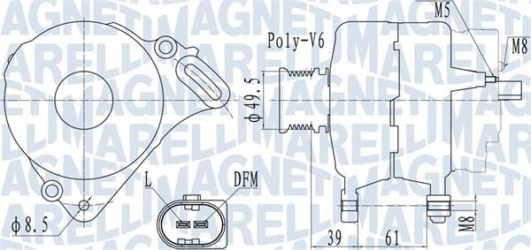 Magneti Marelli 063732065010 - Laturi inparts.fi