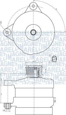 Magneti Marelli 063732188010 - Laturi inparts.fi