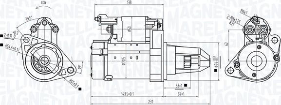 Magneti Marelli 063725589010 - Käynnistinmoottori inparts.fi