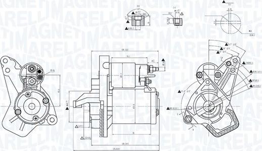 Magneti Marelli 063726262010 - Käynnistinmoottori inparts.fi