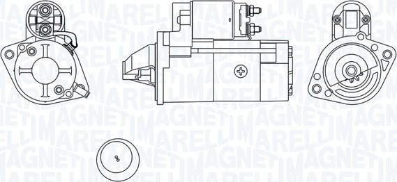 Magneti Marelli 063721227010 - Käynnistinmoottori inparts.fi