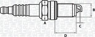 Magneti Marelli 062000769304 - Sytytystulppa inparts.fi