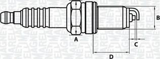 Magneti Marelli 062000768304 - Sytytystulppa inparts.fi