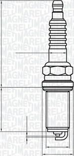 Magneti Marelli 062000784304 - Sytytystulppa inparts.fi