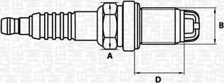 Magneti Marelli 062000783304 - Sytytystulppa inparts.fi