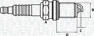 Magneti Marelli 062000782304 - Sytytystulppa inparts.fi