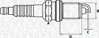 Magneti Marelli 062000774304 - Sytytystulppa inparts.fi