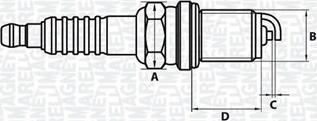 Magneti Marelli 062000776304 - Sytytystulppa inparts.fi