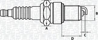 Magneti Marelli 062000770304 - Sytytystulppa inparts.fi