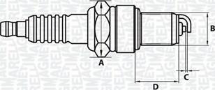 Magneti Marelli 062000771304 - Sytytystulppa inparts.fi