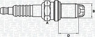 Magneti Marelli 062000772304 - Sytytystulppa inparts.fi