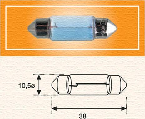 Magneti Marelli 009600310000 - Polttimo, rekisterikilvenvalo inparts.fi