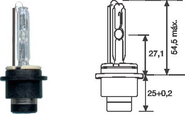 Magneti Marelli 002541100000 - Polttimo, kaukovalo inparts.fi