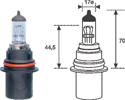 Magneti Marelli 002555200000 - Polttimo, kaukovalo inparts.fi